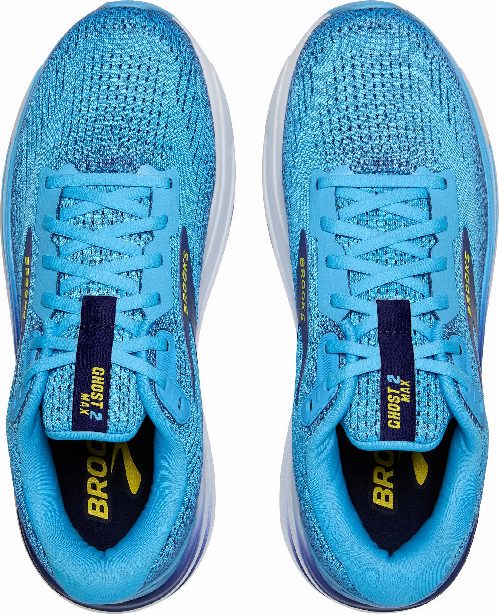 Brooks Ghost Max 2 Mens Running Shoes - Blue unpadded - feature shoes