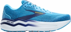 Brooks Ghost Max 2 Mens Running Shoes - Blue High Abrasion Guardrails