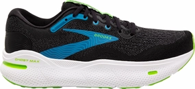 Brooks Ghost Max Mens Running Shoes - Black Wide Base