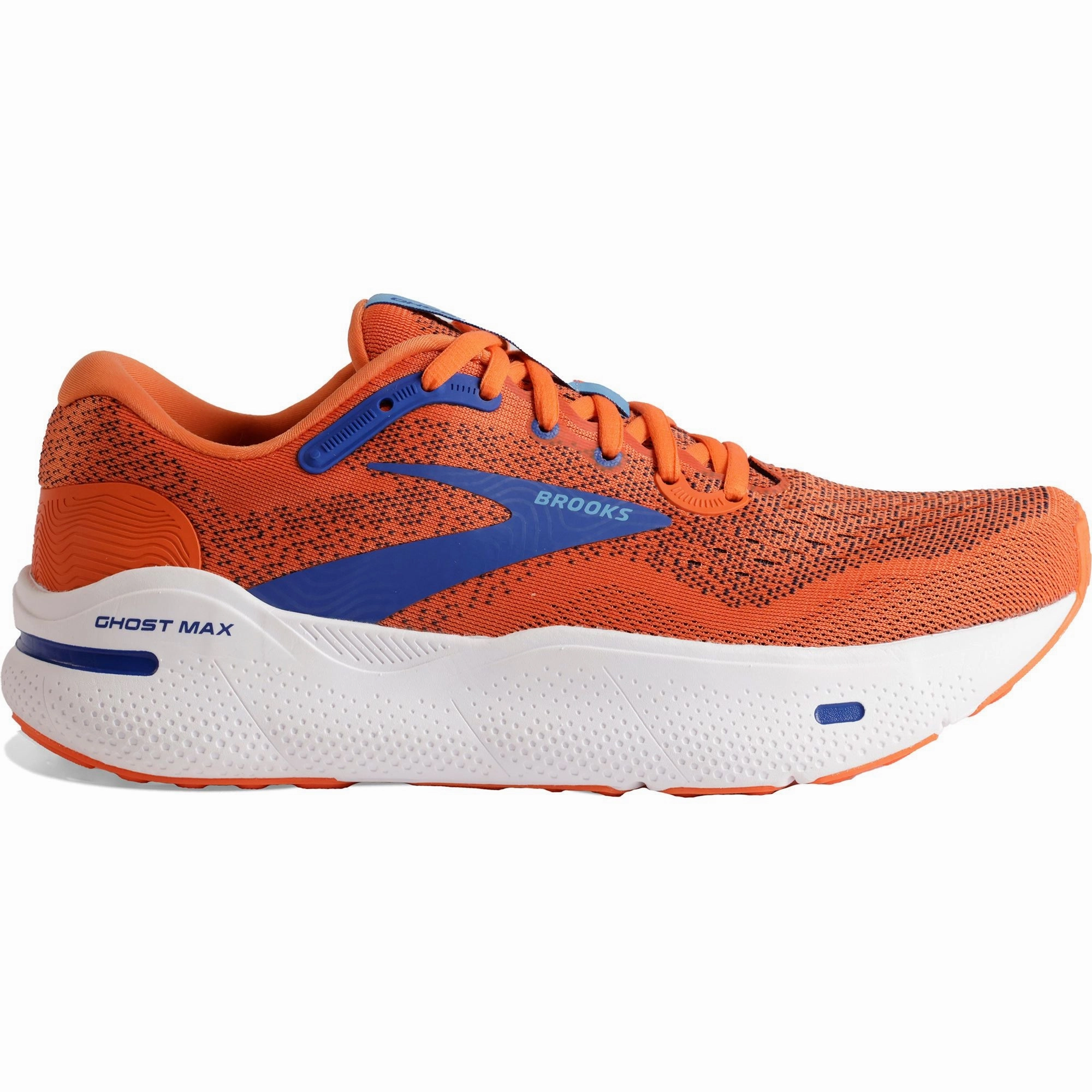 Brooks Ghost Max Mens Running Shoes - Orange Hyper Durable Outsole Compound