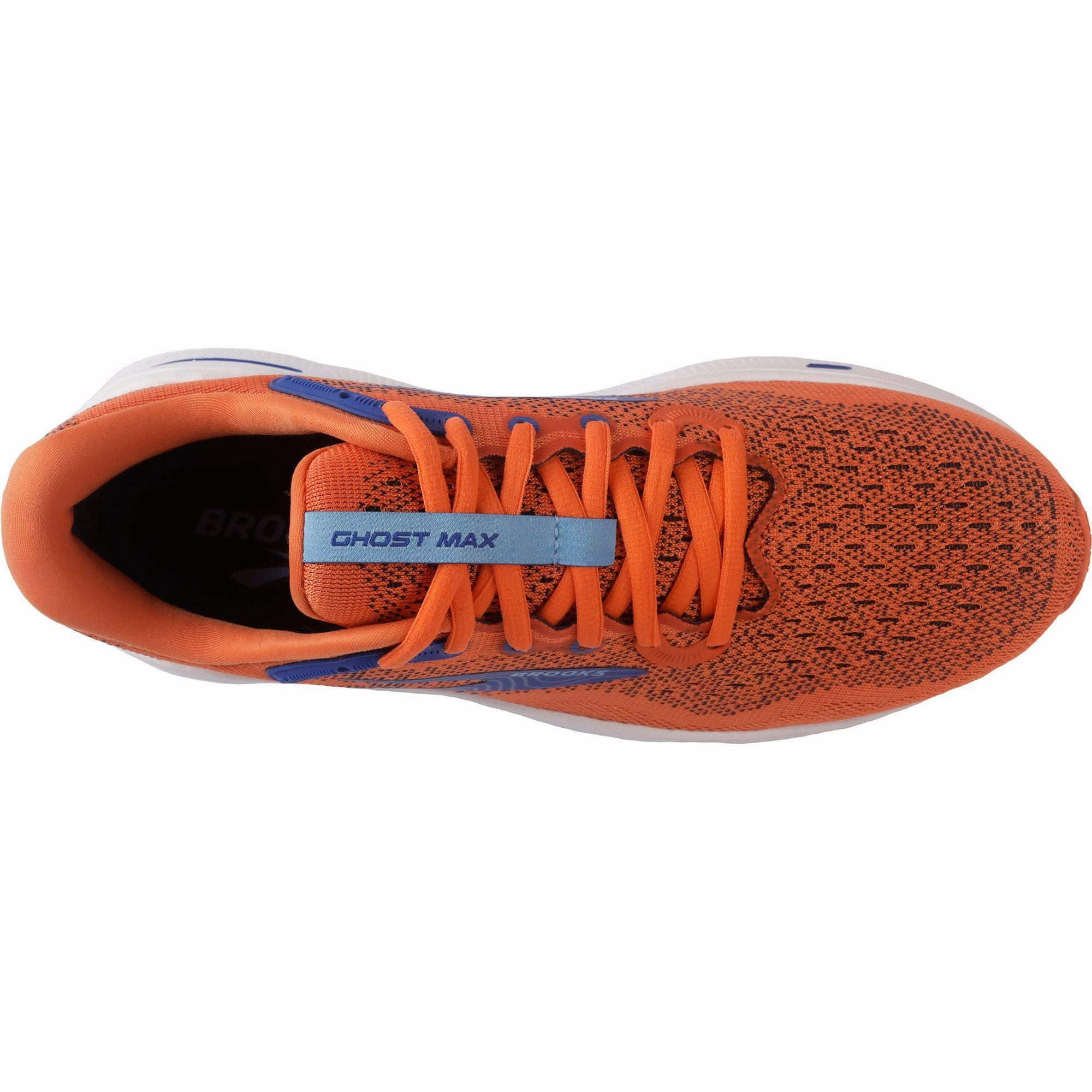 Brooks Ghost Max Mens Running Shoes - Orange sweat - management - feature shoes