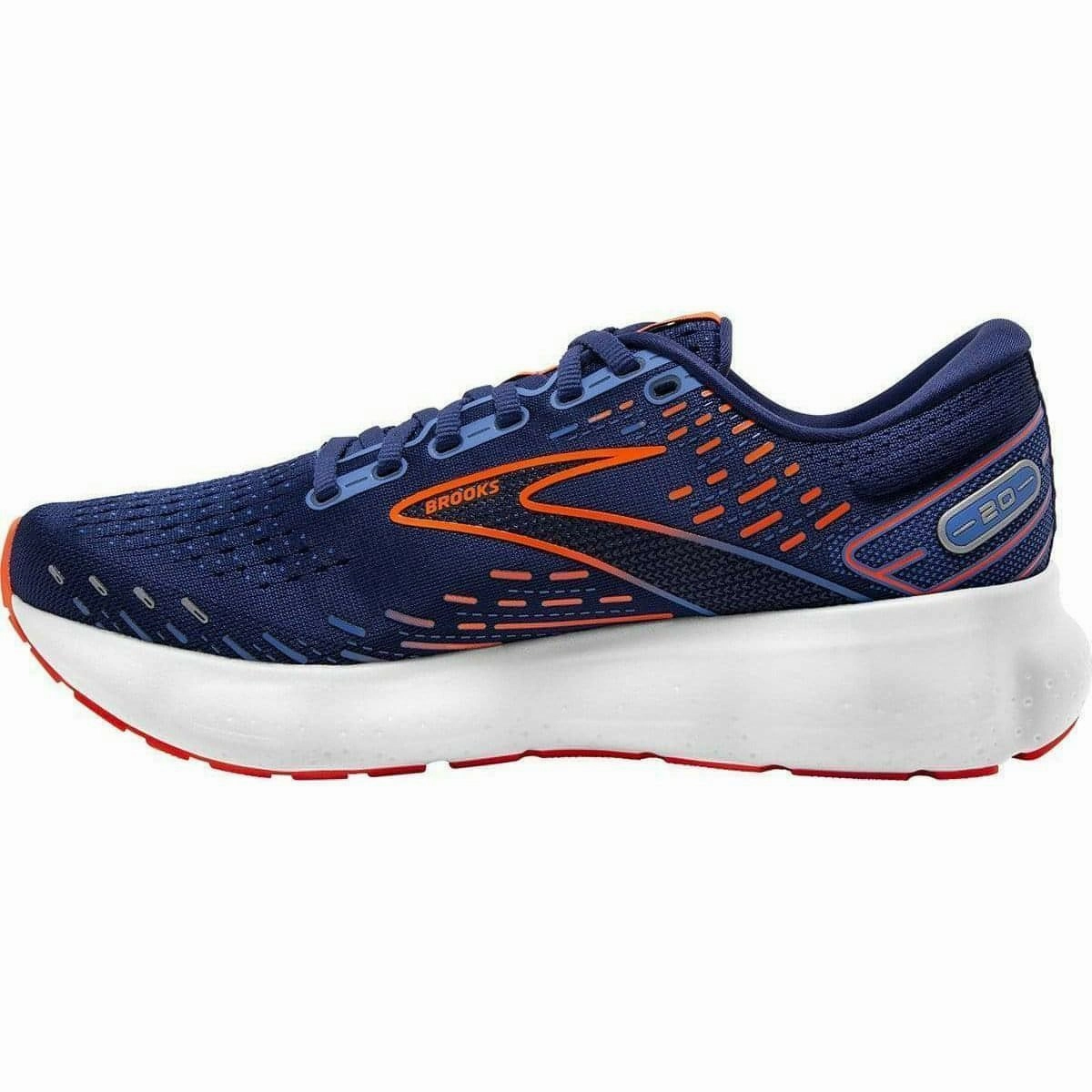 Energy Transfer Plate recycled - materials Brooks Glycerin 20 Mens Running Shoes - Blue