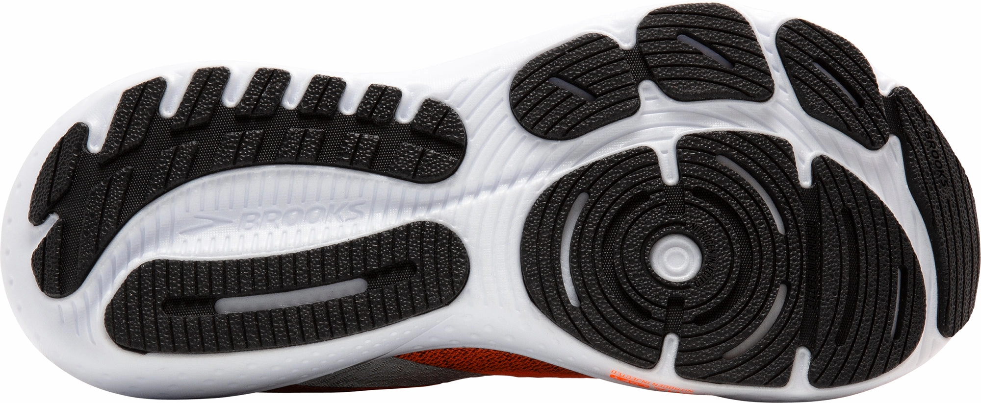 Cushioned Midsole Tech Coordination - boosting Brooks Glycerin 21 Mens Running Shoes - Orange