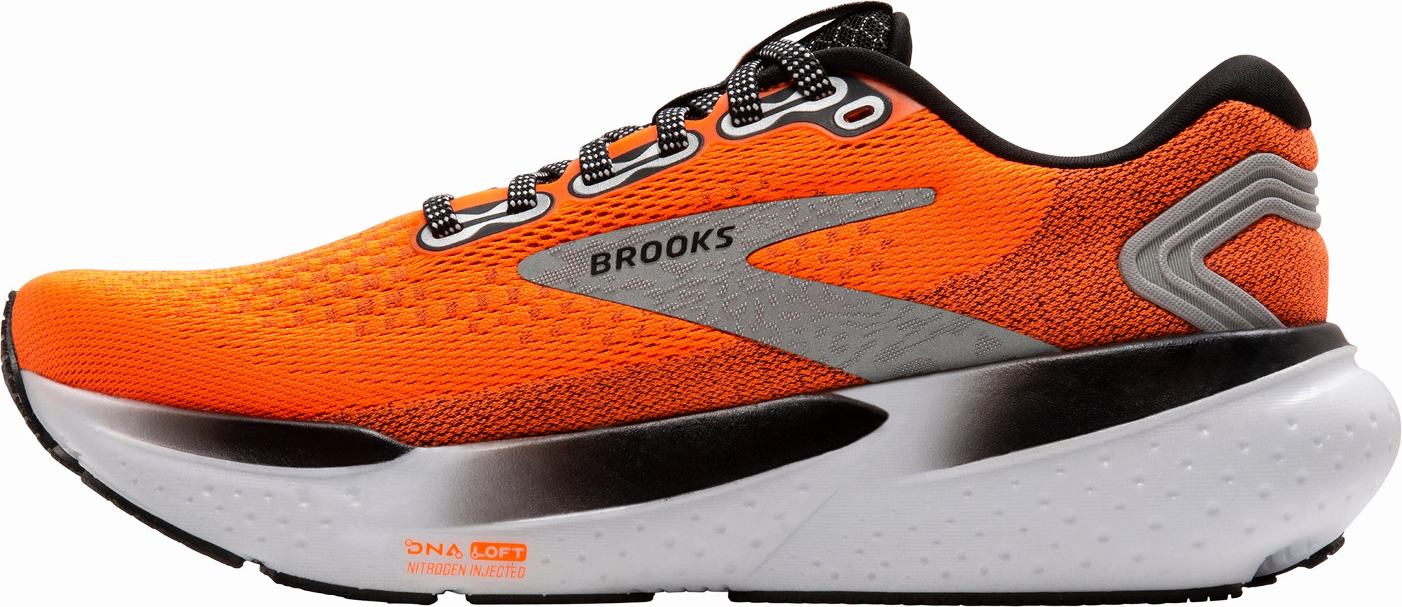 Brooks Glycerin 21 Womens Running Shoes - Orange Torque Control Bridge pre - molded - fit shoes