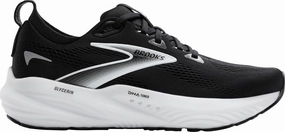 Brooks Glycerin 22 Womens Running Shoes - Black Stretchable Tongue