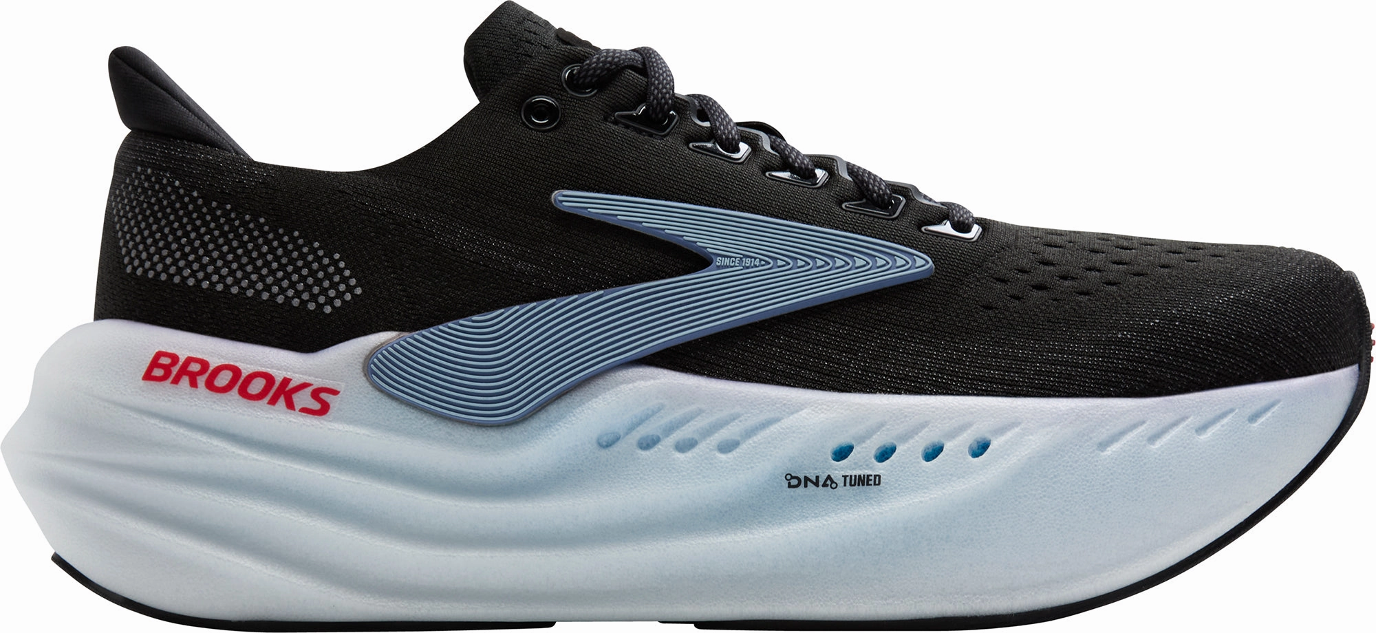 Brooks Glycerin Max Mens Running Shoes - Black well - cushioned