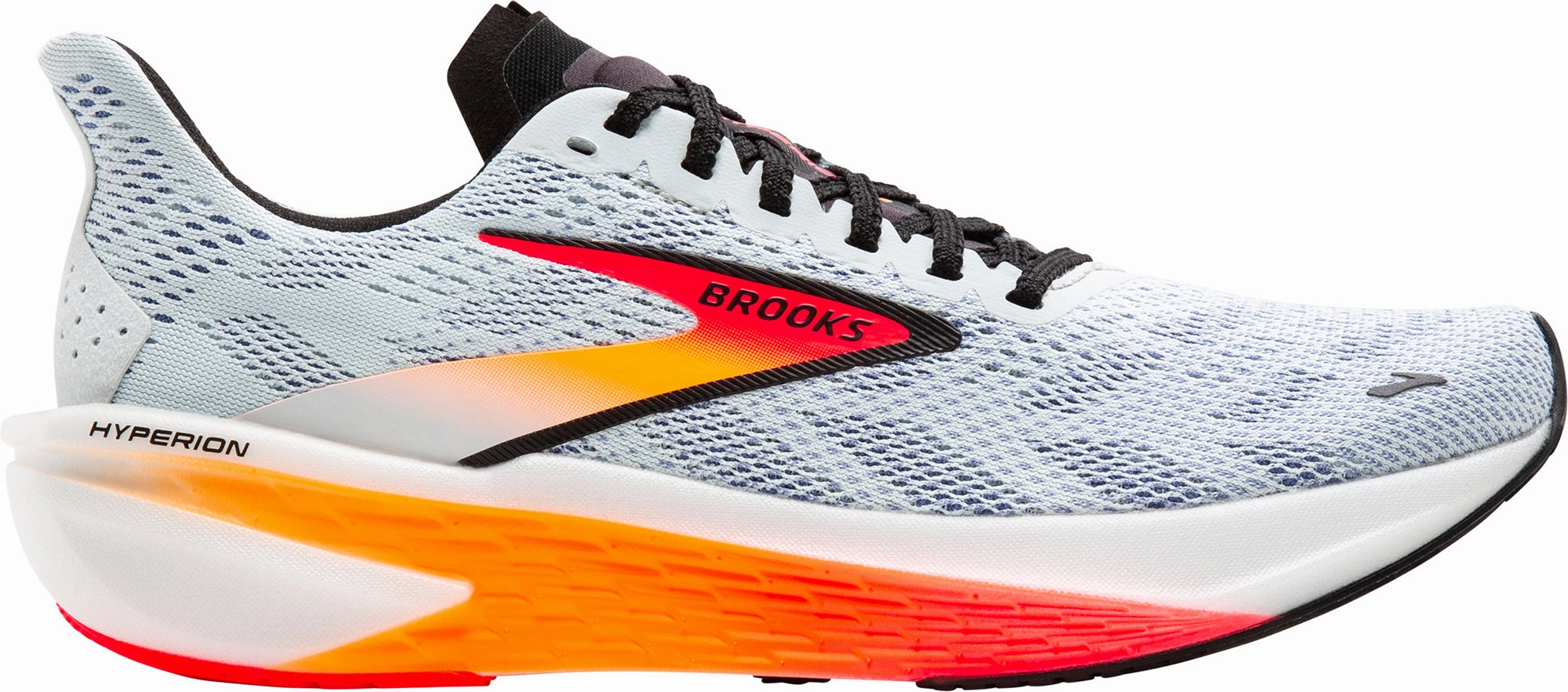 Brooks Hyperion 2 Womens Running Shoes - Grey Shock Absorption Cushioning sports event participation