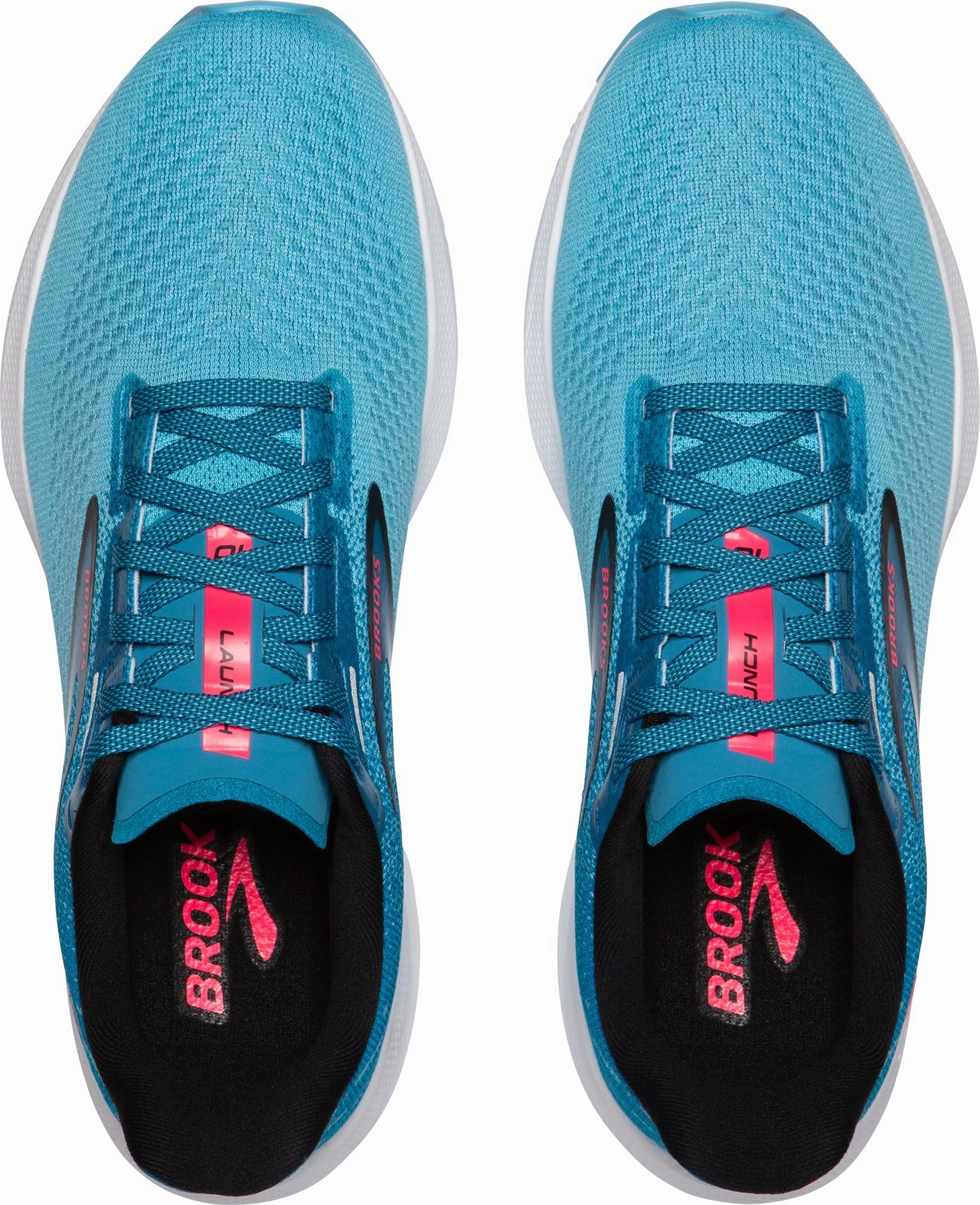 Brooks Launch 10 Womens Running Shoes - Blue Dynamic Heel Stabilizer hassle - free