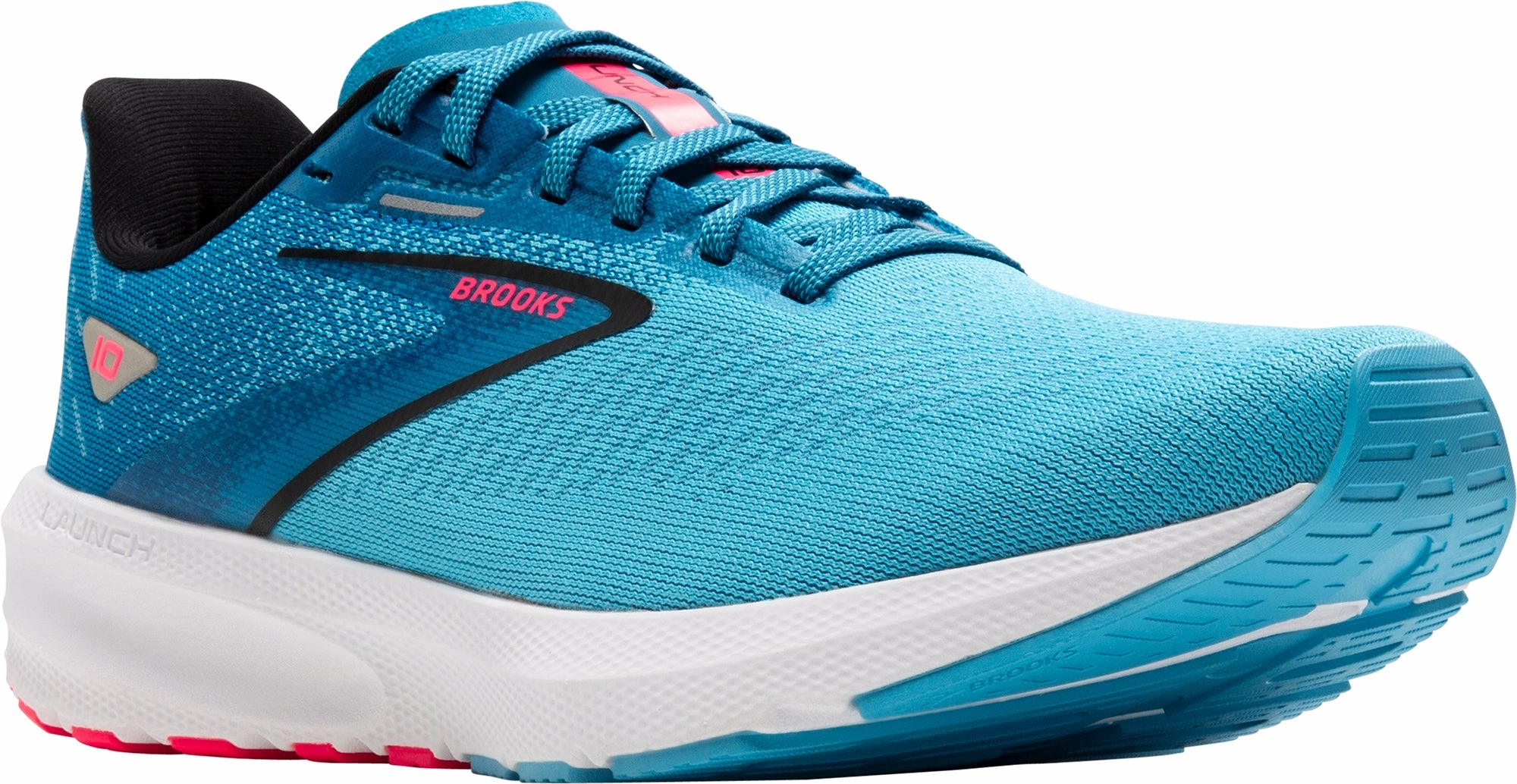 Brooks Launch 10 Womens Running Shoes - Blue running in open - air stadiums shoes Well-liked product