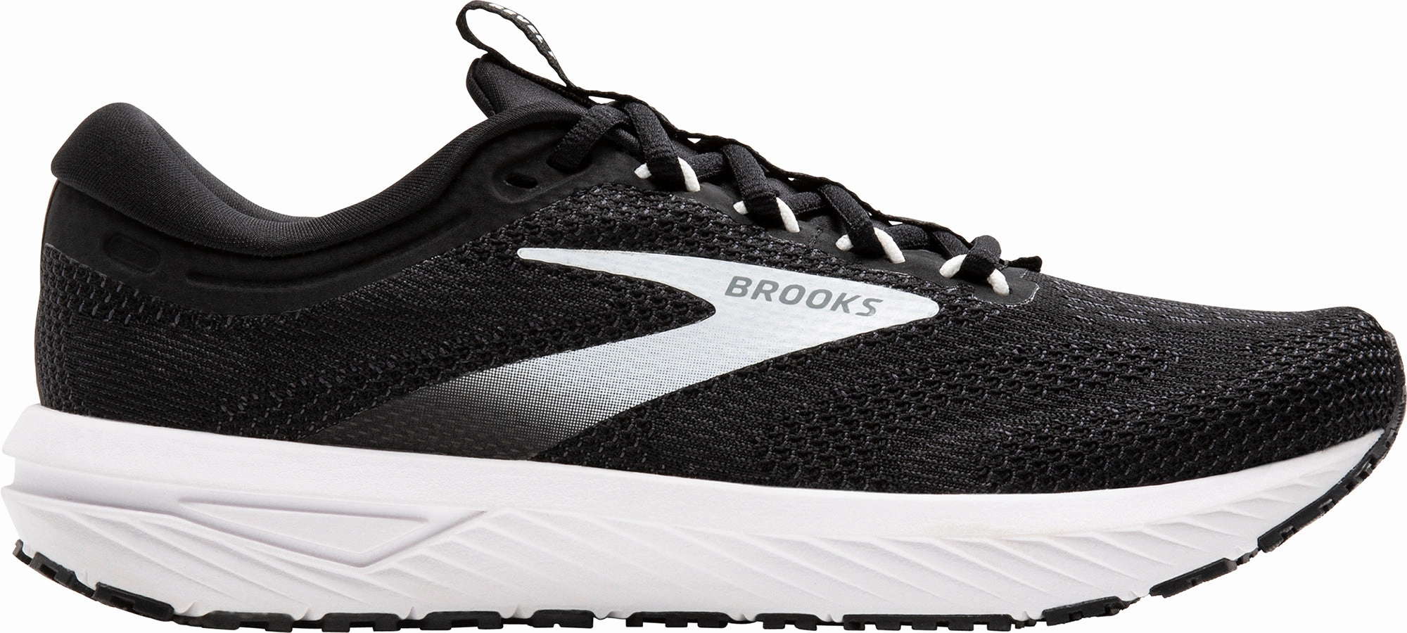 Brooks Revel 7 Mens Running Shoes - Black senior athletic shoes EnergyReturn