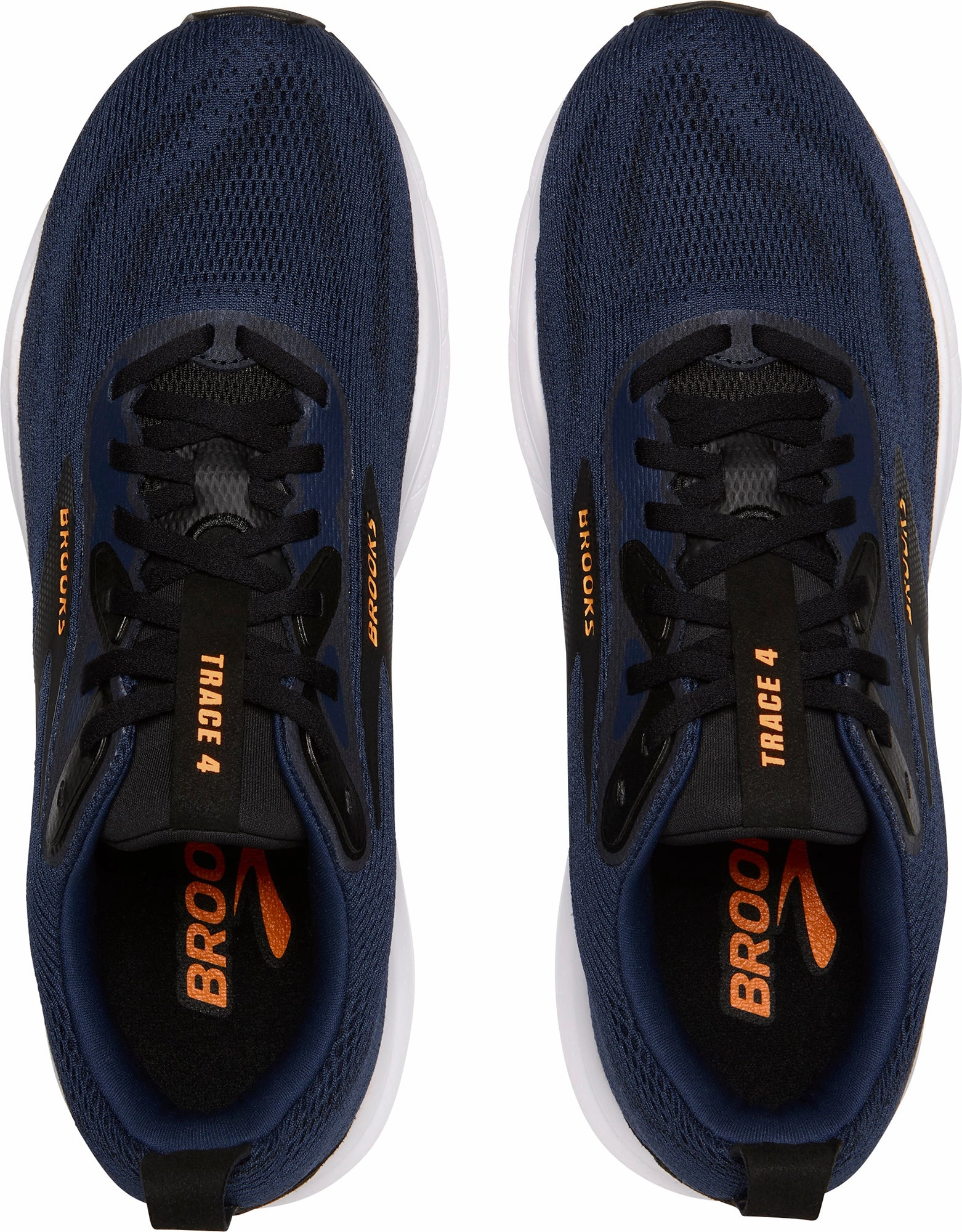 High Top Design hilly - terrain running shoes Brooks Trace 4 Mens Running Shoes - Blue