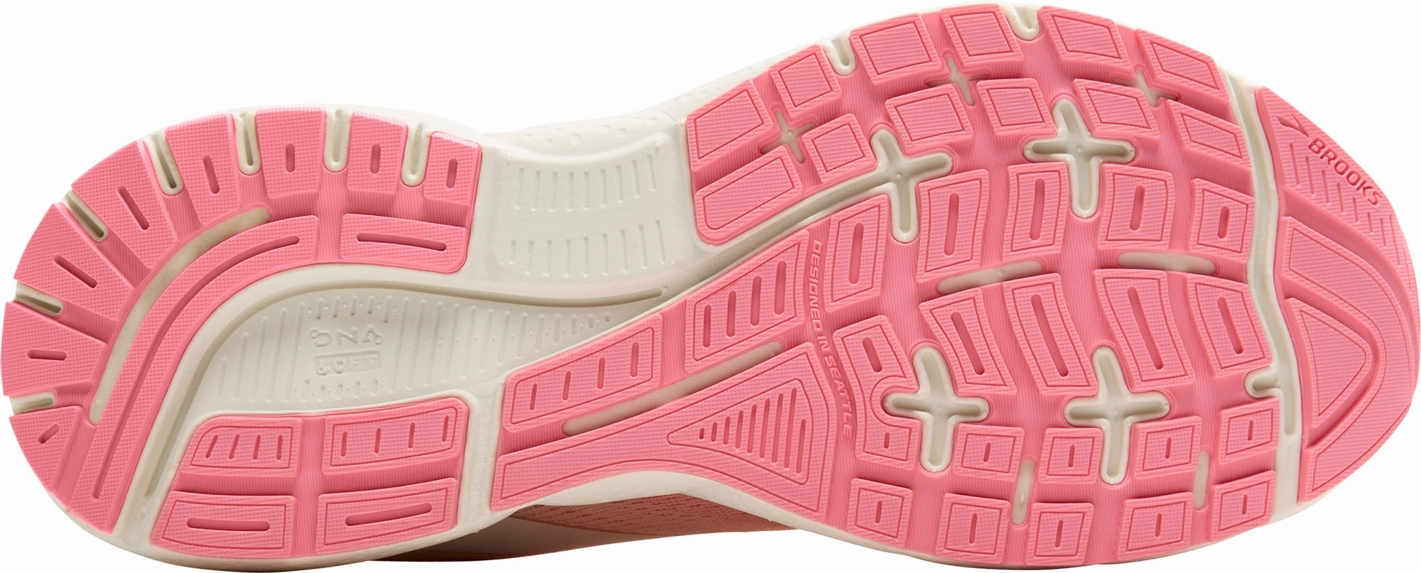 Brooks Trace 4 Womens Running Shoes - Pink running in a truss bridge area shoes Outdoor shoes