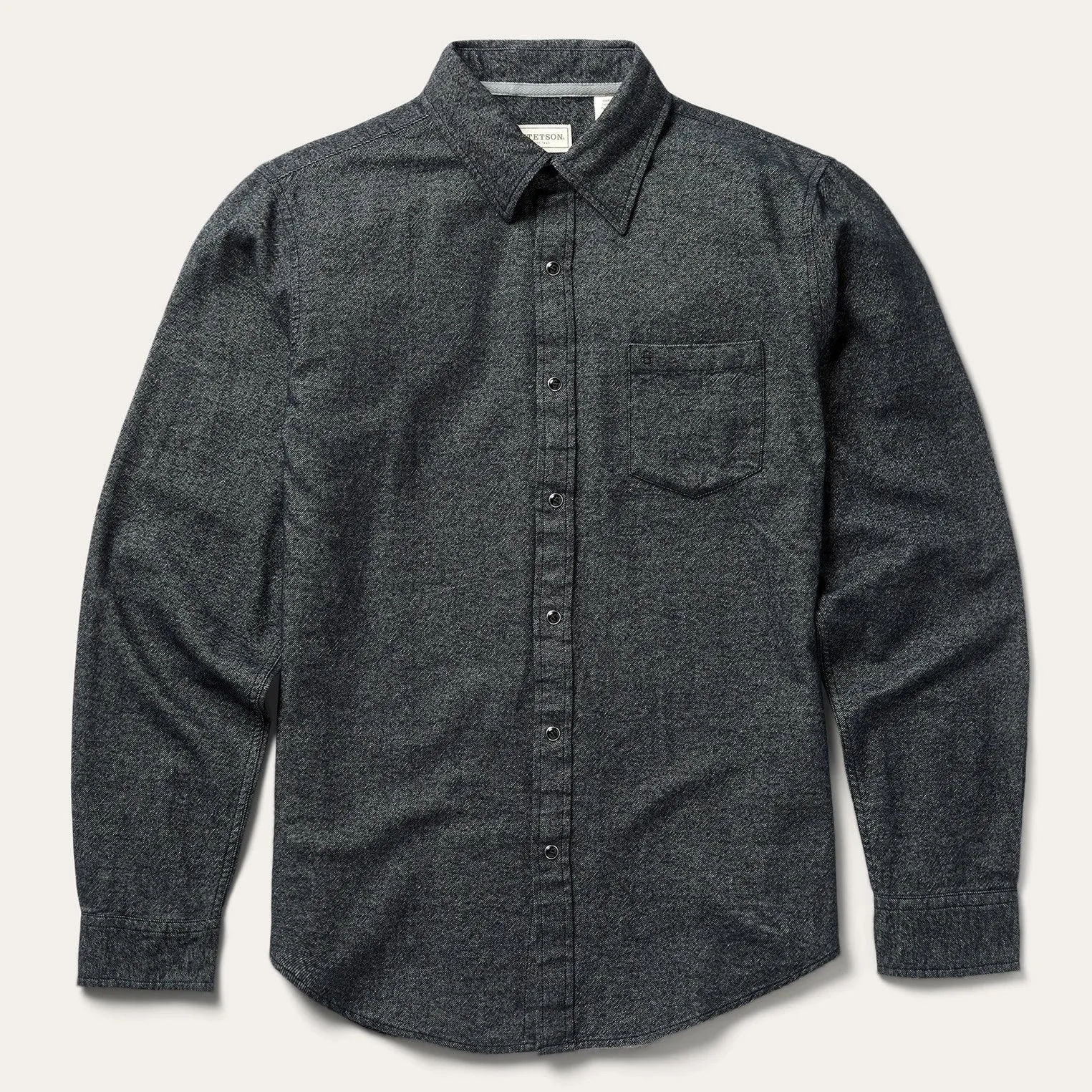 Casual Wear Brushed Twill Western Shirt