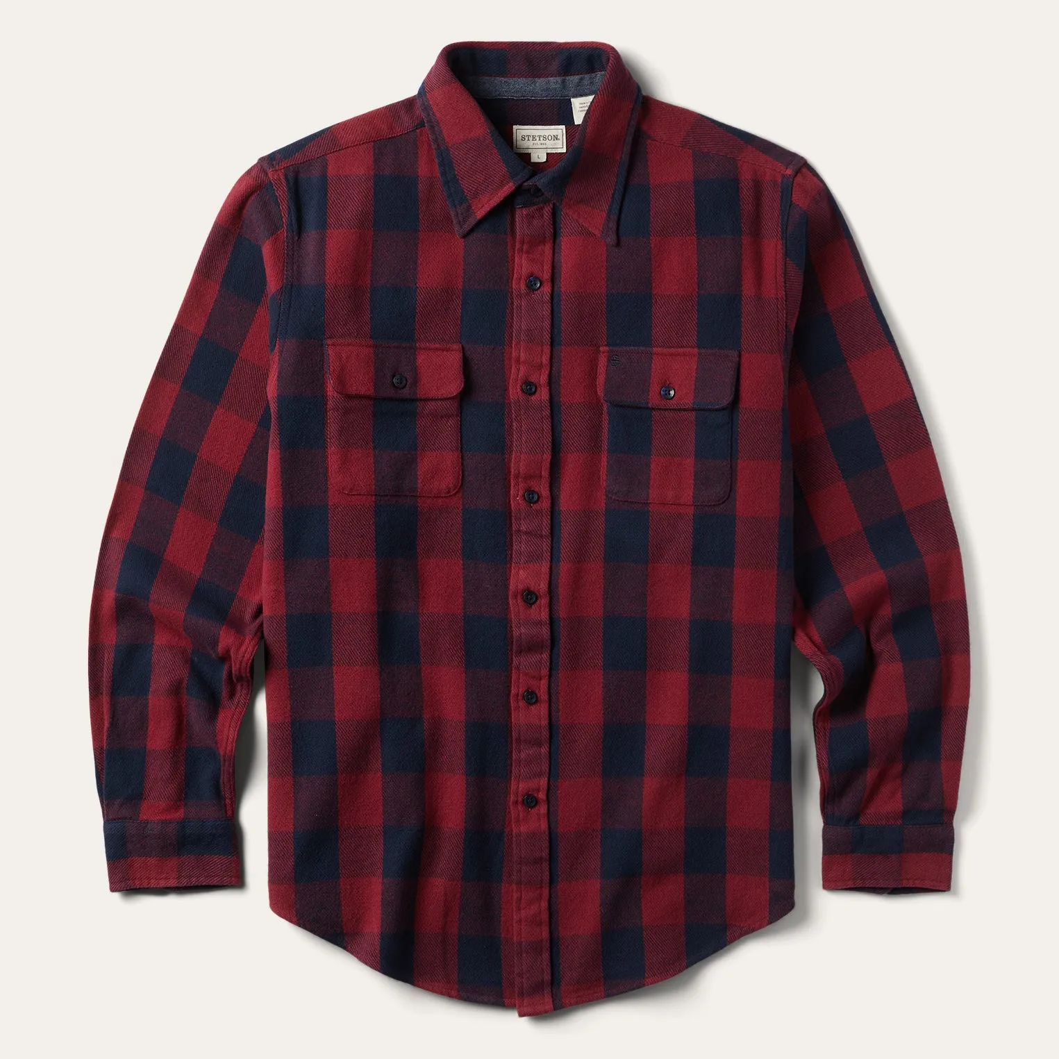 Buffalo Check Twill Shirt Work From Home