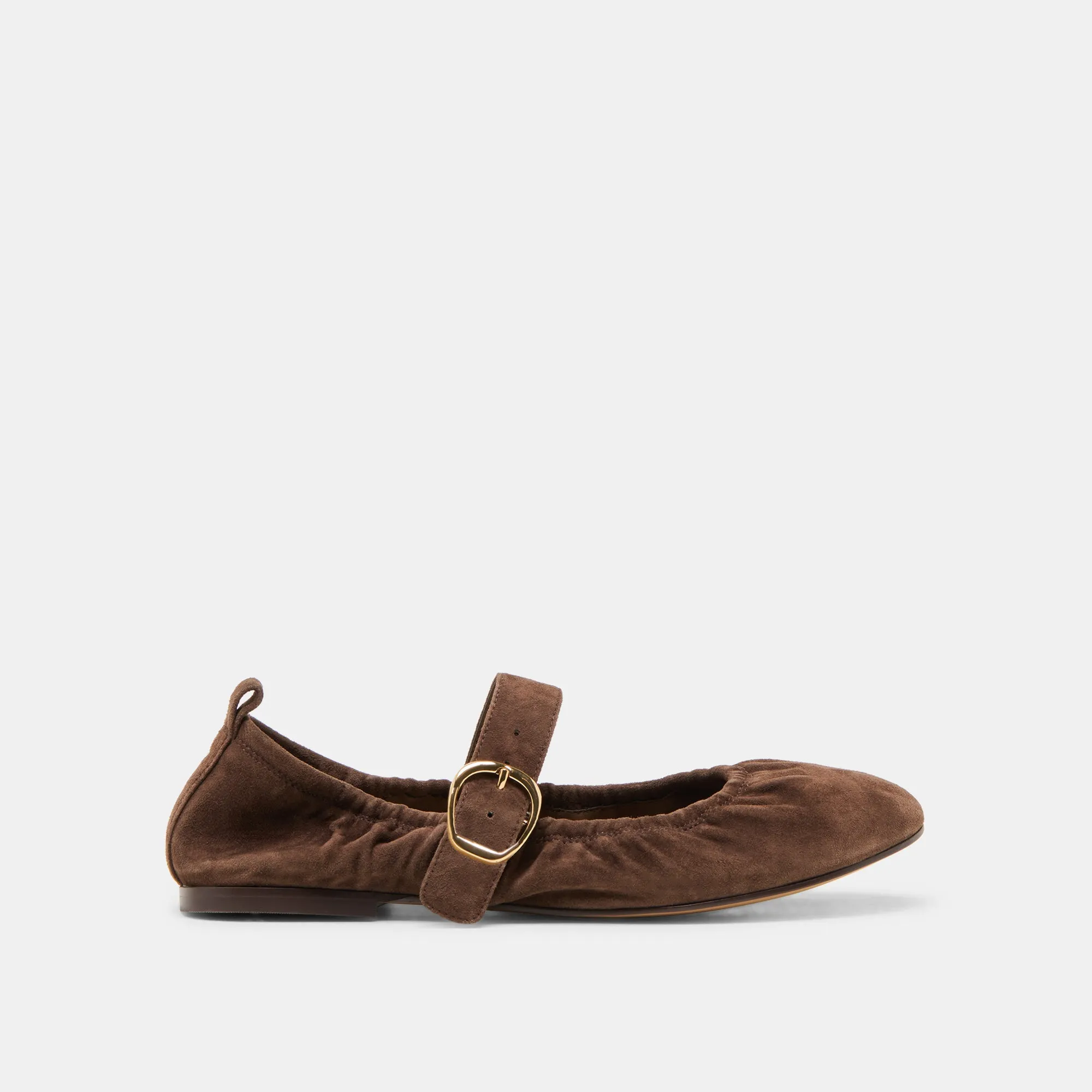Stream Walk CAELY BALLET FLATS DK BROWN SUEDE