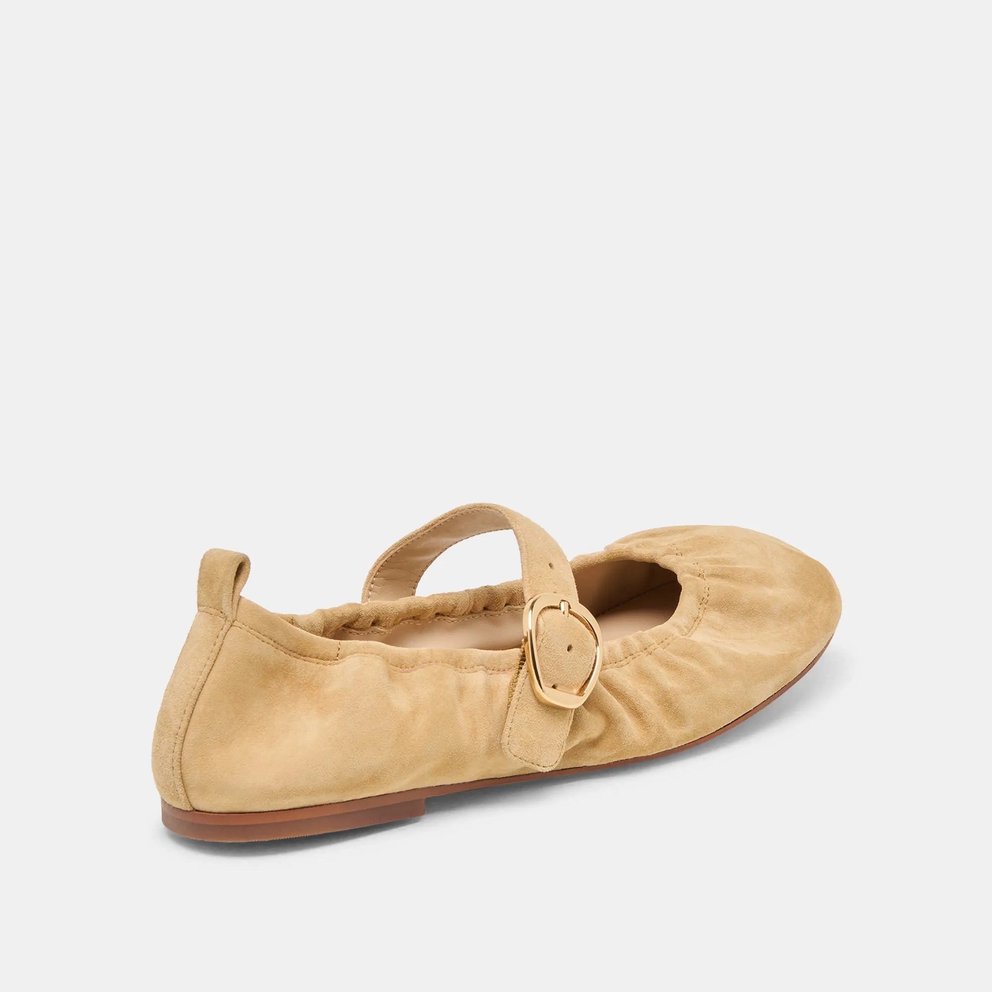 CAELY BALLET FLATS HONEY SUEDE Beach Air