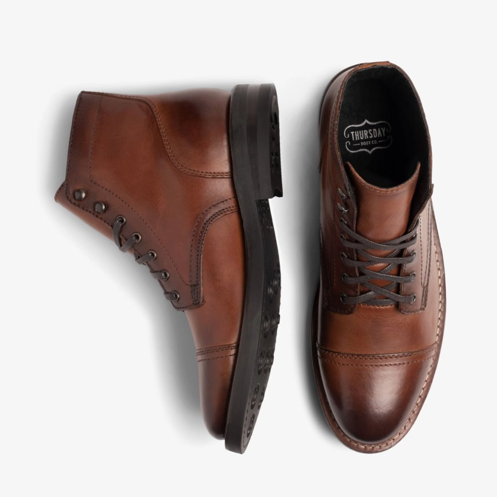 Captain | Brandy Double Layered Edging snag resistant