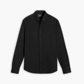 Fast Drying Travel-friendly Everyday Button-Down Shirt | Black