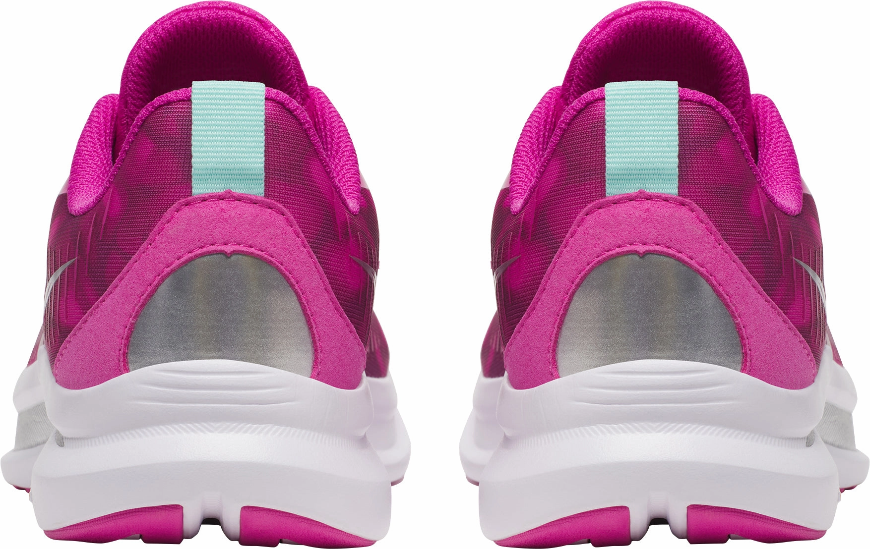 Durable Compound Saucony Endorphin KDZ Junior Running Shoes - Pink