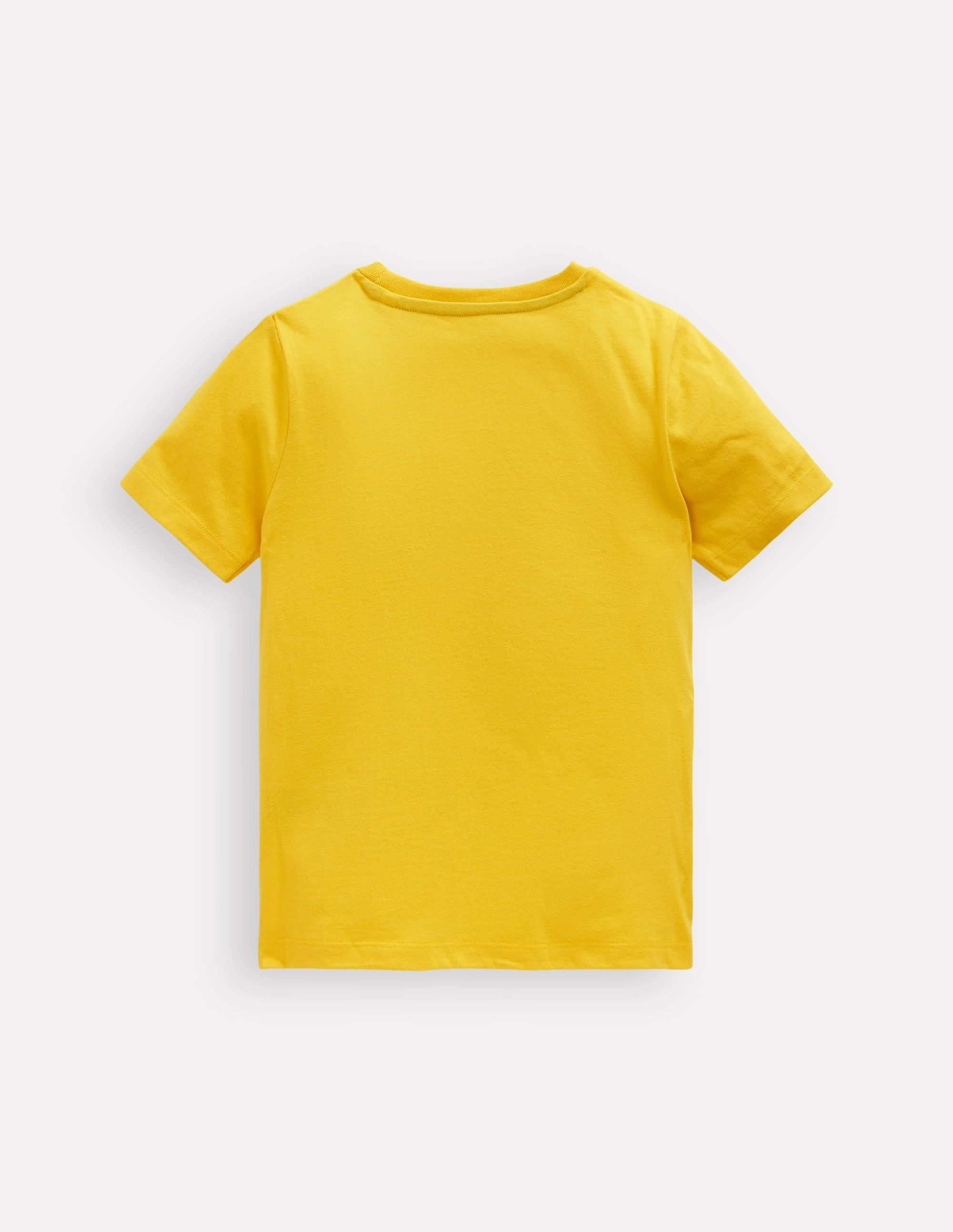 Chain Stitch T-Shirt-Pineapple Yellow Digger Casual Essential Wear Sporty Look Wear