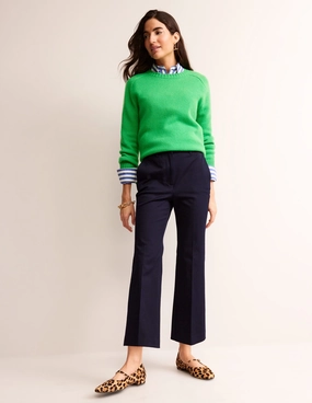 Chelsea Bi-stretch Trousers-Navy Perfect Shape