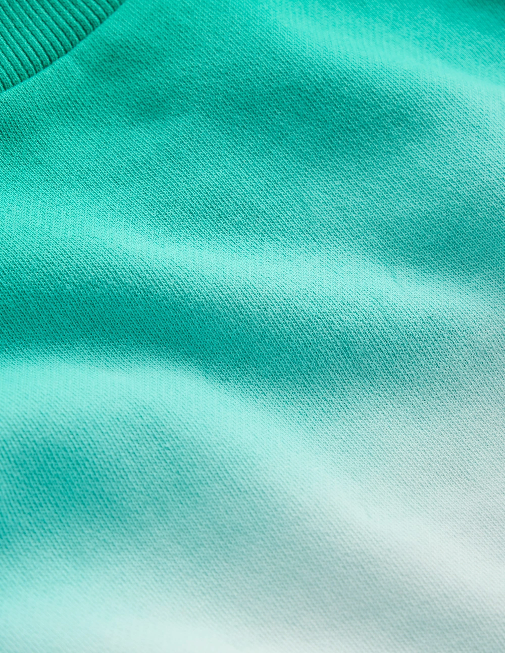 Tie Dye Sweatshirt-Bright Blue/ Aquamarine Blue Comfort Stretch Fit City Casual