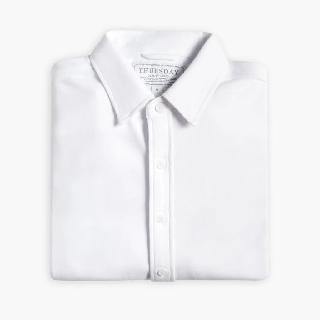 Everyday Button-Down Shirt | White Essential Layer