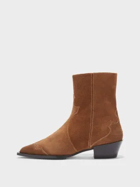 Timeless Comfort Trendy Pair Hester Suede Ankle Boots