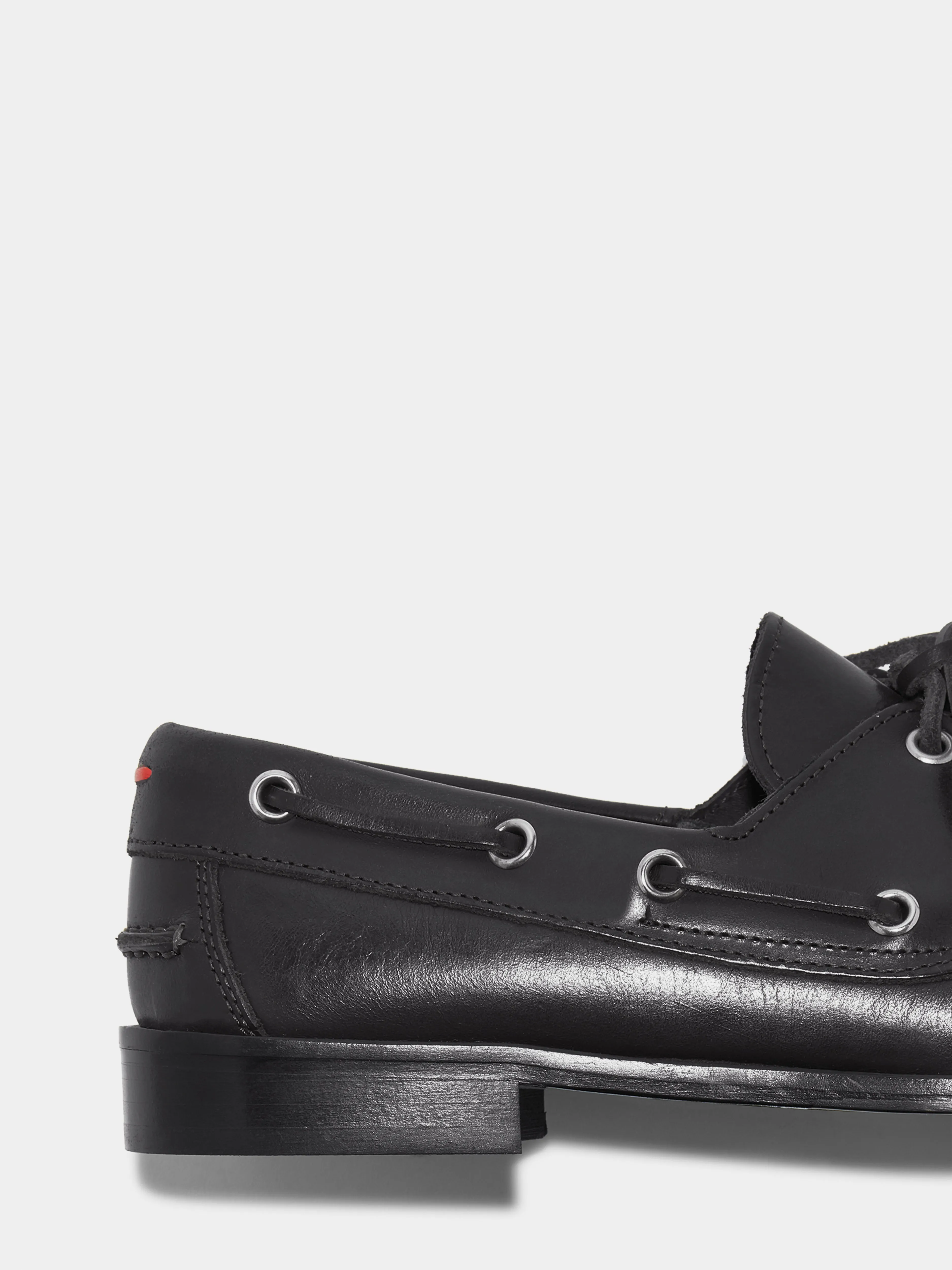 Retro Style Harris Leather Moccasin Flats