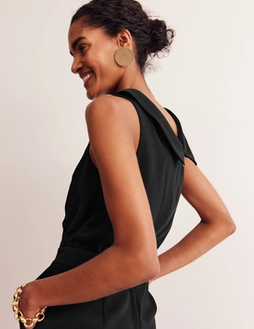 Semi Fit Clarissa Jumpsuit-Black