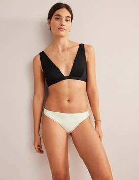 Classic Bikini Bottoms-Ivory Front-Knot