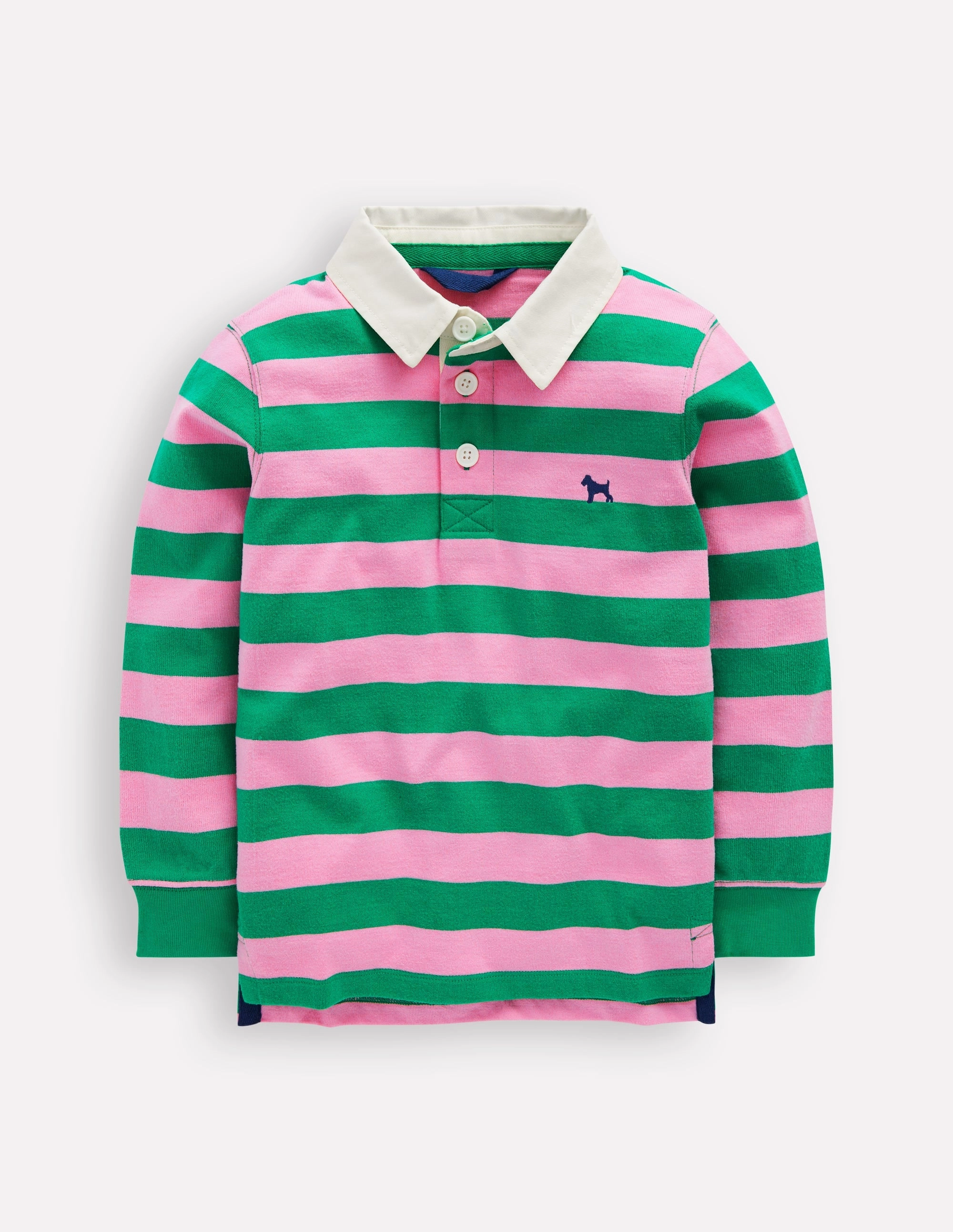 Classic Rugby Shirt-Lime Juice / Vintage Mauve Holiday Wear Cozy and Light