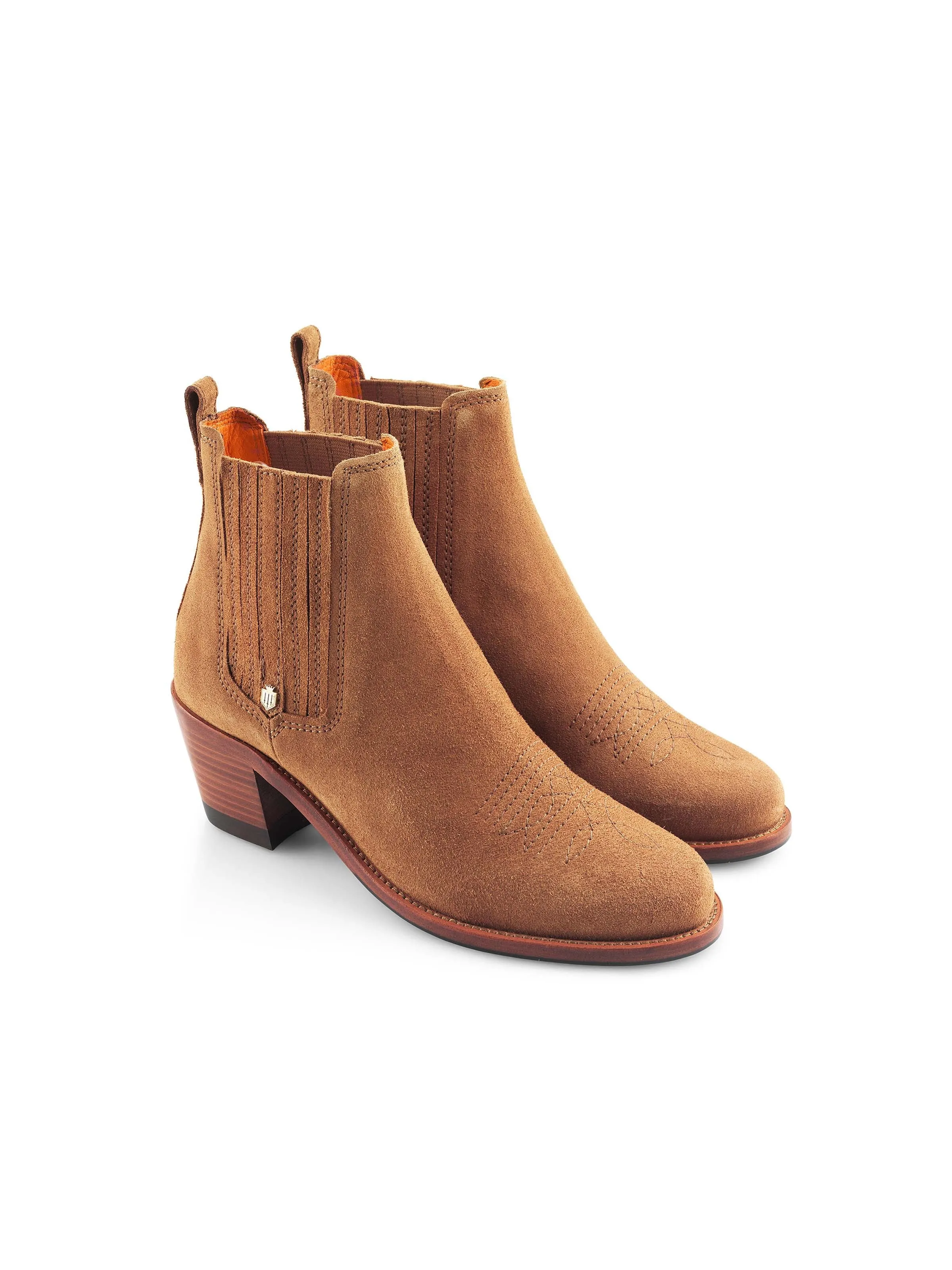 Wind Resistant Stable Support Rainy Days Rockingham Ankle Boot - Tan