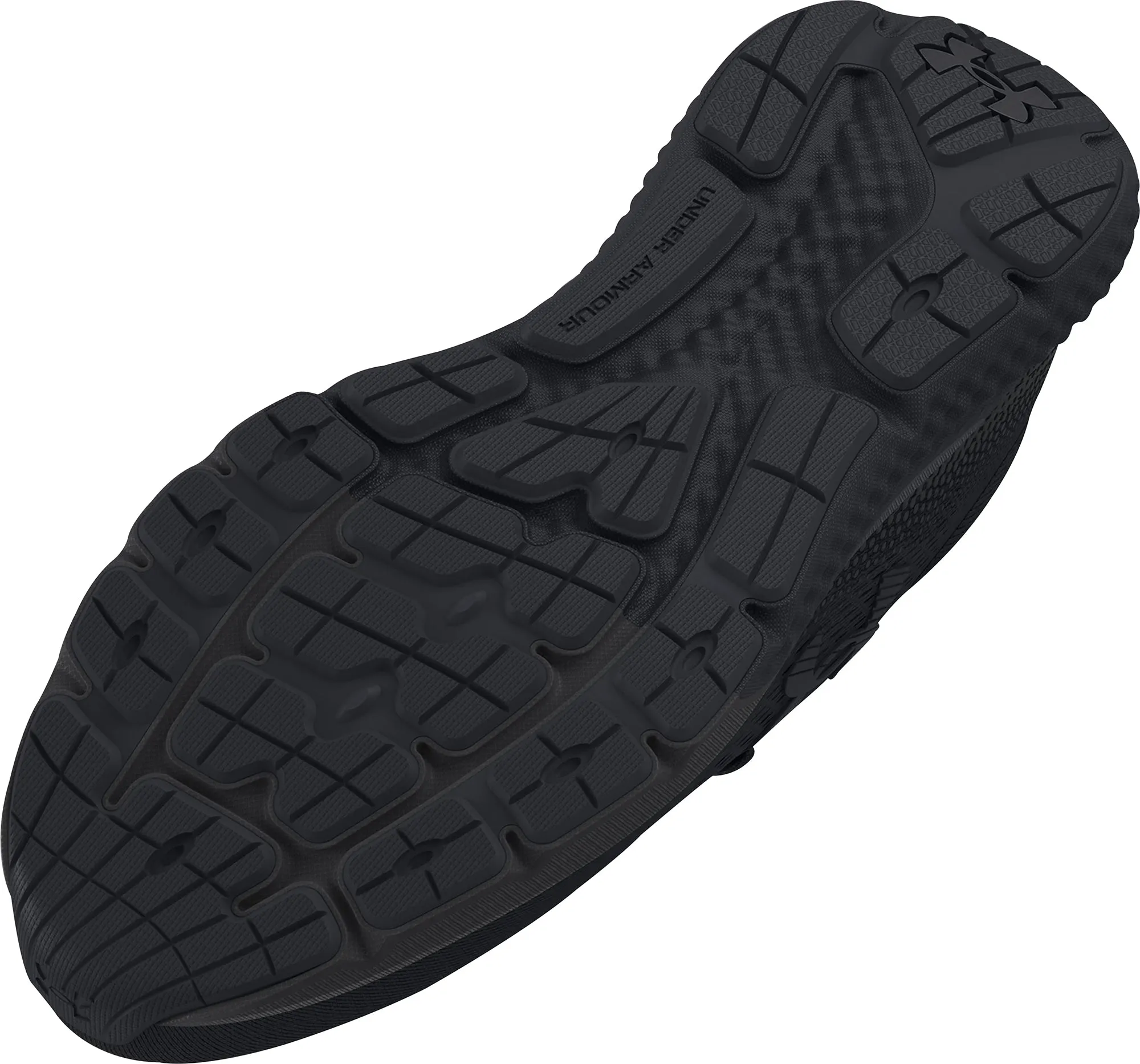 Under Armour Charged Rogue 4 Mens Running Shoes - Black Heel Pad Cross country