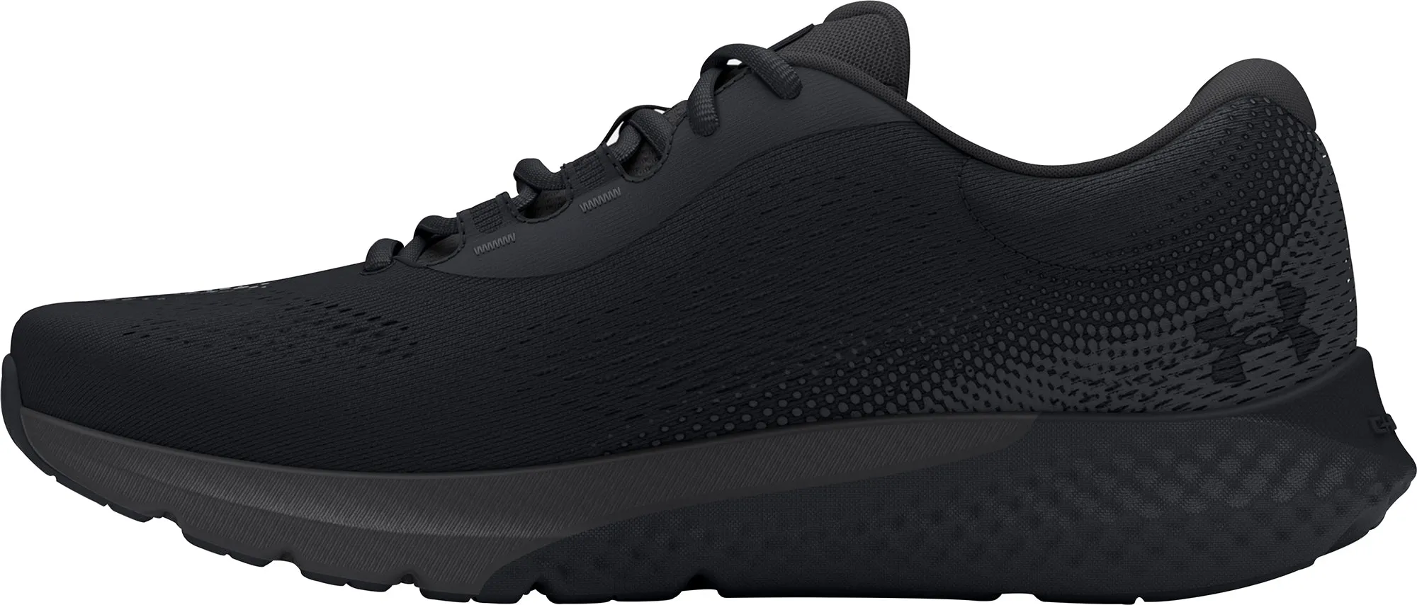 Performance - enhanced Under Armour Charged Rogue 4 Mens Running Shoes - Black