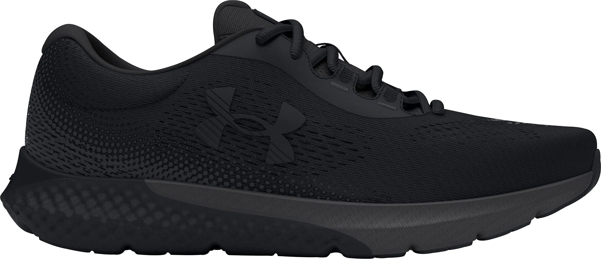 Under Armour Charged Rogue 4 Mens Running Shoes - Black Breath Flow