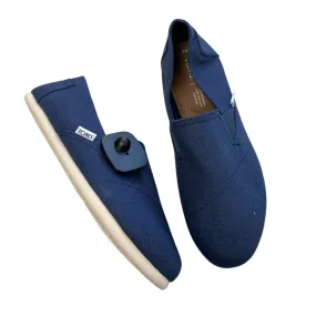 Practical Design Versatile Shoes Shoes Flats By Toms In Navy, Size:9