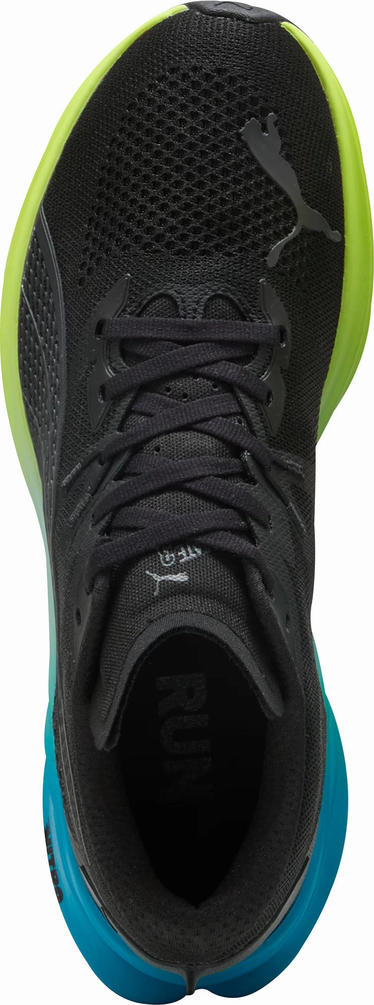 Puma Deviate Nitro 3 Mens Running Shoes - Black Breathable Upper Layer