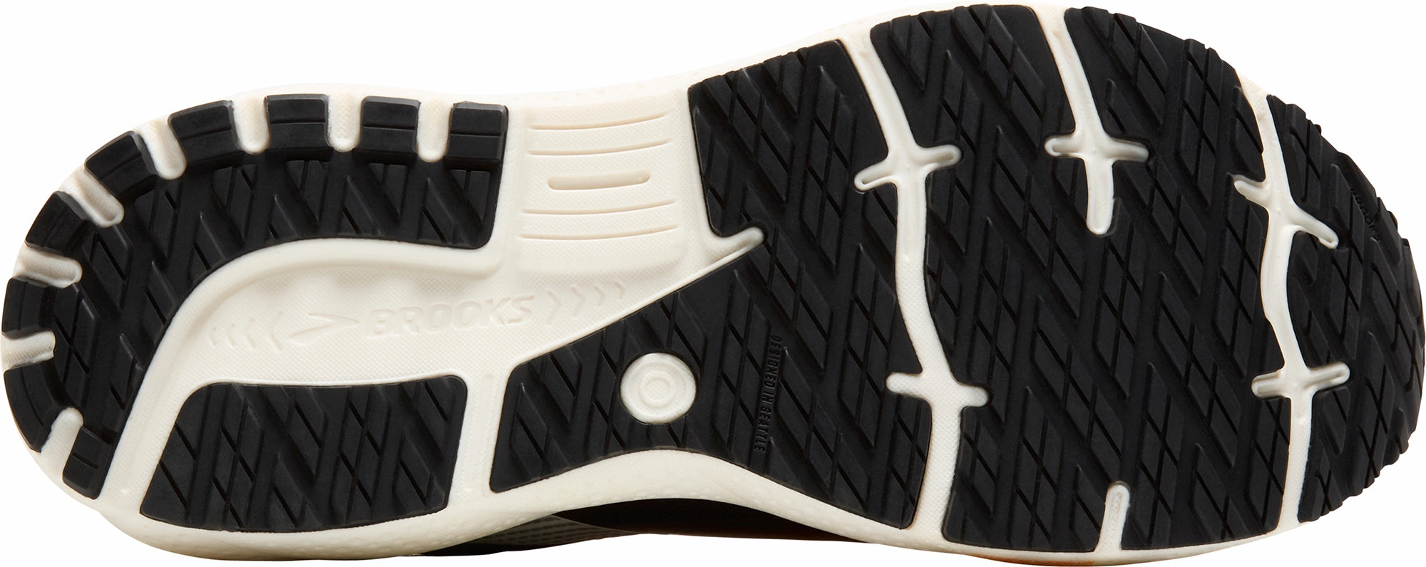 Snow - Resistant Brooks Ghost 16 Weatherized Mens Running Shoes - Orange