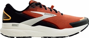 Brooks Ghost 16 Weatherized Mens Running Shoes - Orange arch - support sole shoes
