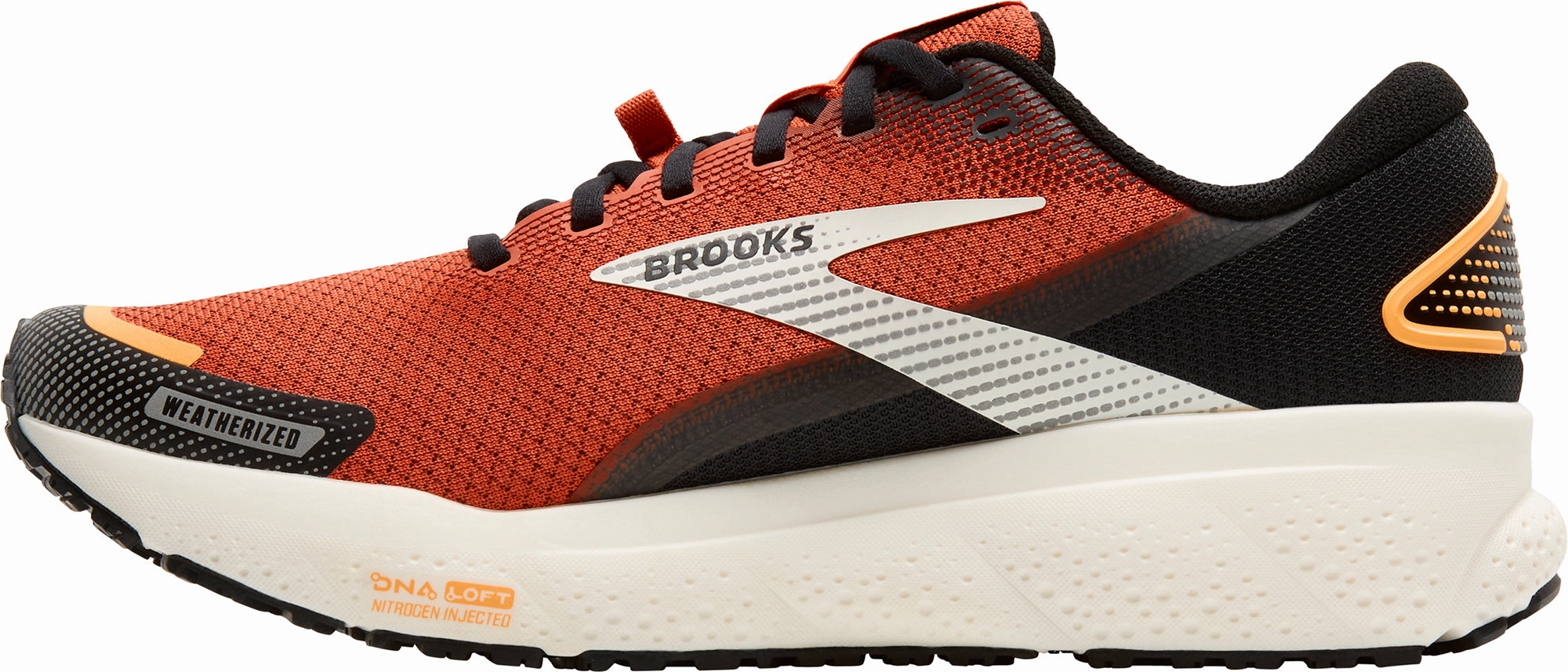 all - around shoes Urban Workout Brooks Ghost 16 Weatherized Mens Running Shoes - Orange