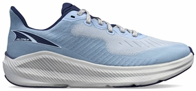 Altra Experience Form Womens Running Shoes - Blue running with reflective gear Hygienic Footbed