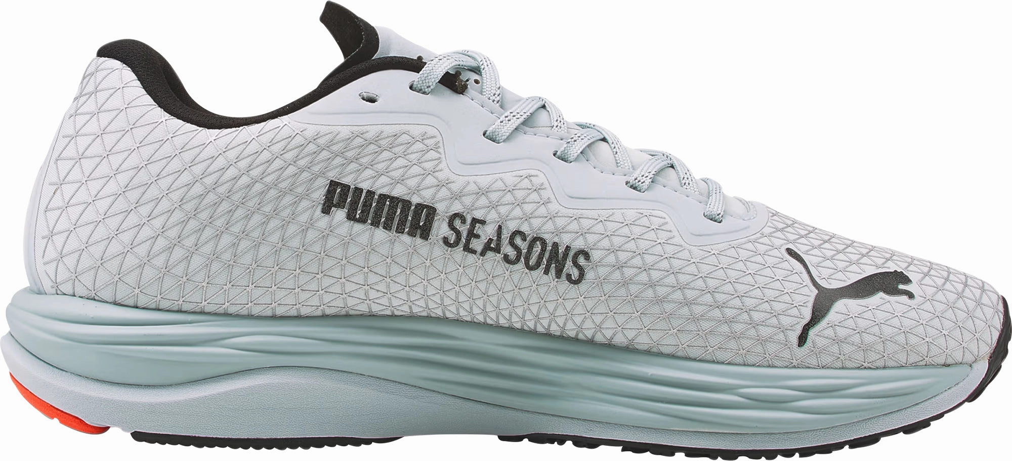 Puma Velocity Nitro 2 GORE-TEX Mens Running Shoes - Grey Vertical Flex Channels certified