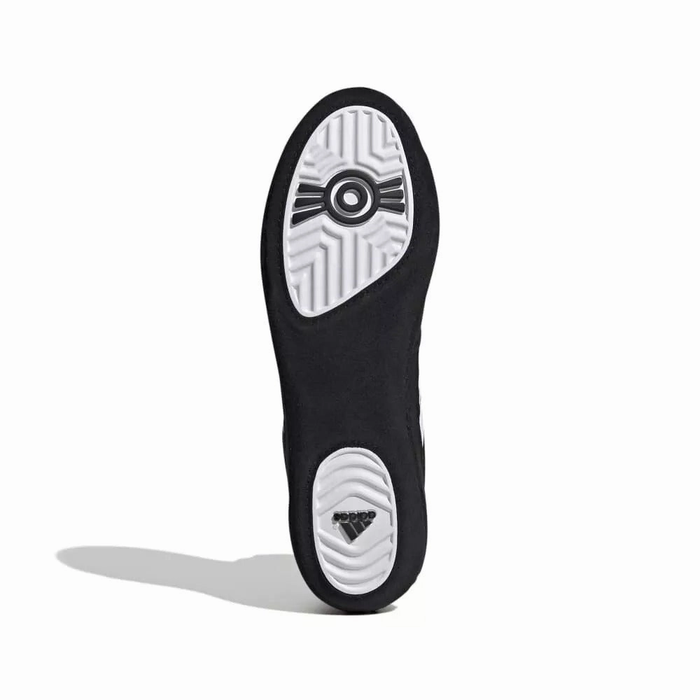 adidas Combat Speed 4 2024 Wrestling Shoes Black Buckle Shine BreathableMesh