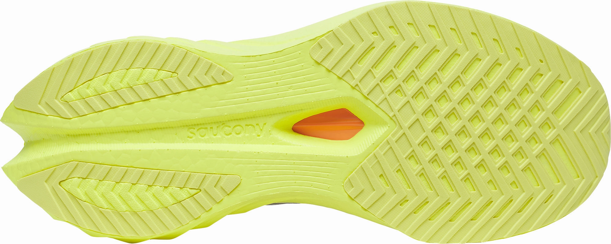 concrete - surface running shoes Saucony Endorphin Speed 4 Womens Running Shoes - White