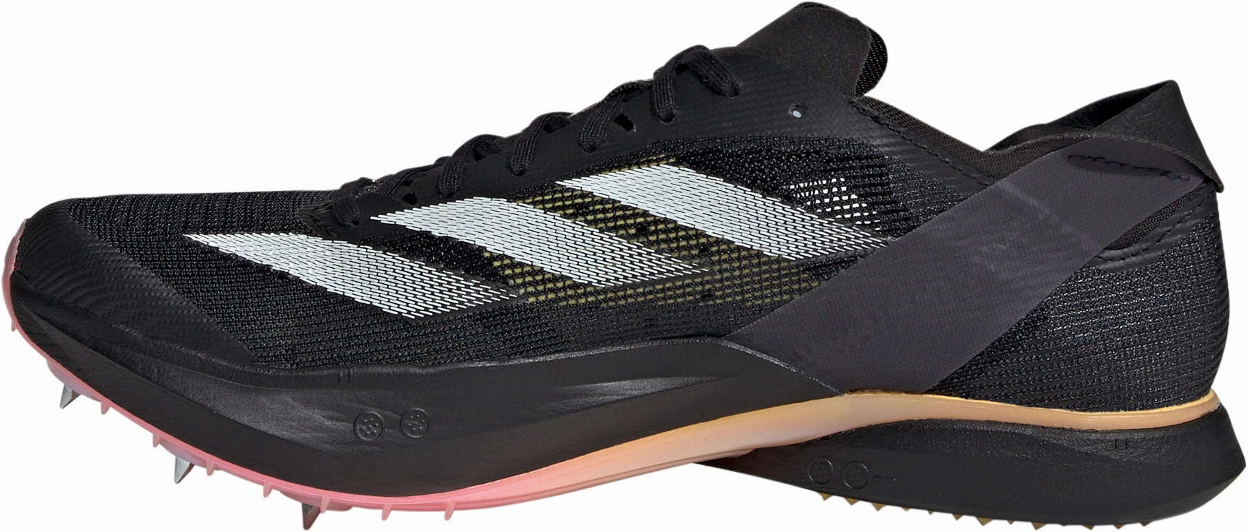 adidas Adizero Avanti Running Spikes - Black Soft Lining Shoes