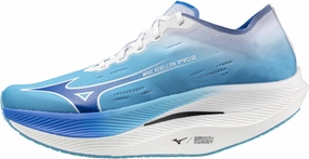 color run running wear Mizuno Wave Rebellion Pro 2 Running Shoes - Blue