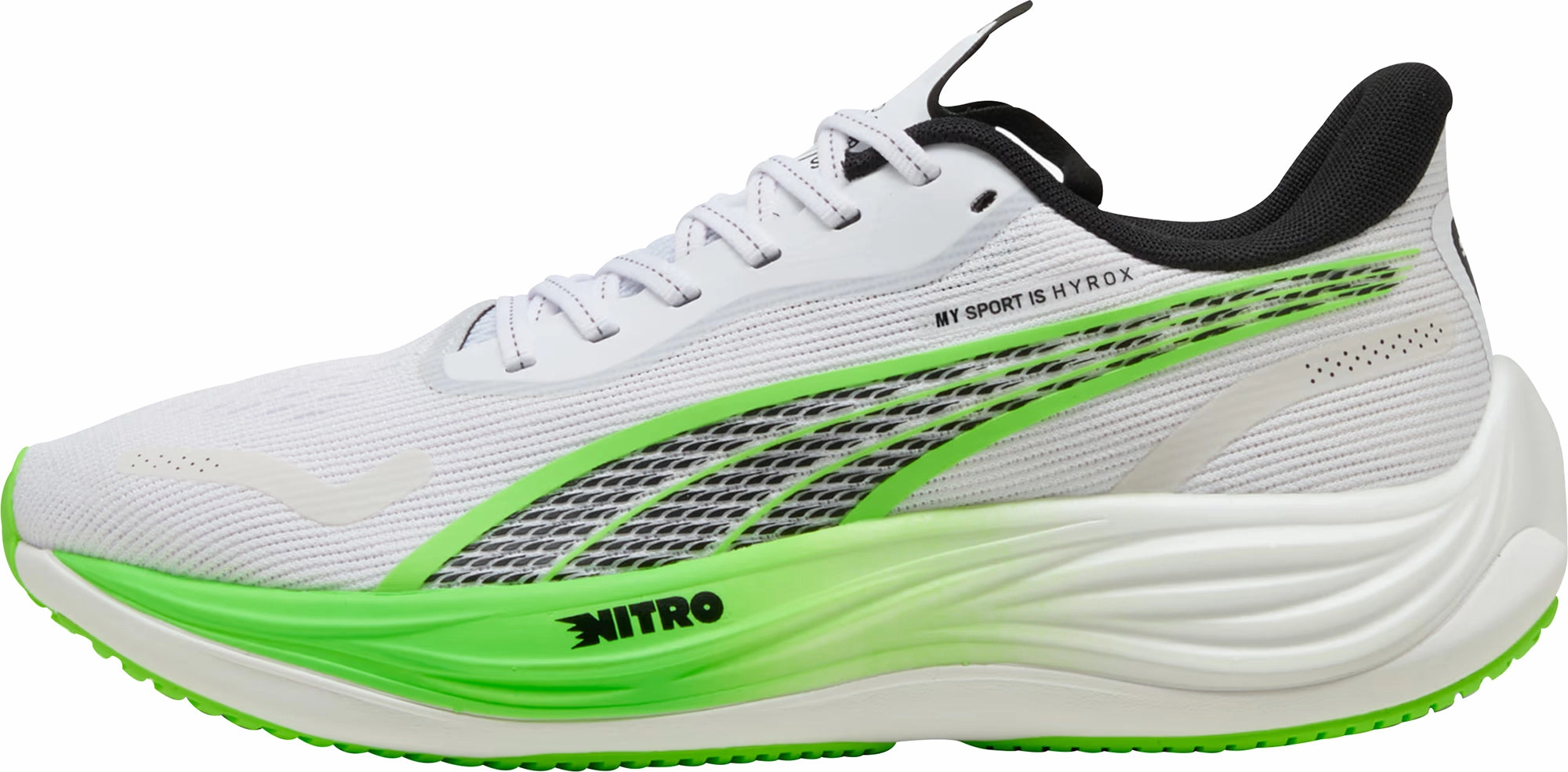 Puma Velocity Nitro 3 HYROX Mens Running Shoes - White solid - color running wear