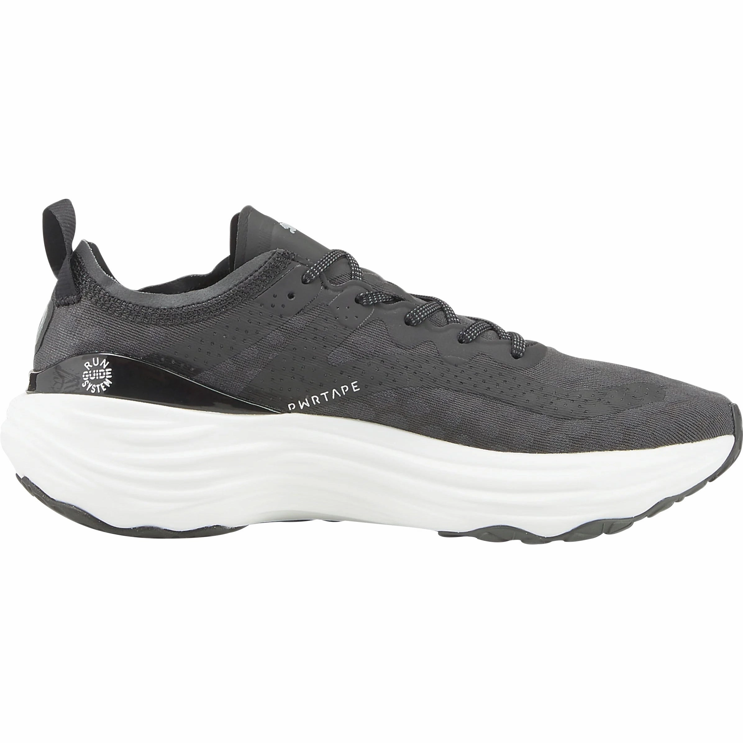Puma ForeverRun Nitro Mens Running Shoes - Black Enhanced Footbed Contour low - performance shoe potential