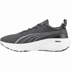 Thermobonded Seams professional runner shoes Puma ForeverRun Nitro Mens Running Shoes - Black